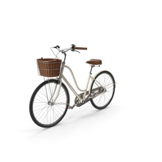 City bike with basket 2025